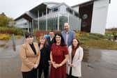 Sunderland Together for Children's Director of Education Kimberley Richardson, Councillor Carol Giles, Rachel Hargreaves, Chief Executive Officer at The Ascent Academies' Trust, Emma Cottle, Vice Principal at Sunderland College, Mick Little, Chief Operating Office Ascent Group/Barbara Priestman Academy, and Graeme Musson, Principal of Barbara Priestman Academy.