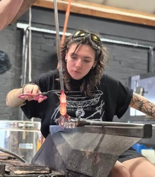 Artist Hannah Masi is one of eight recipients of the bursary