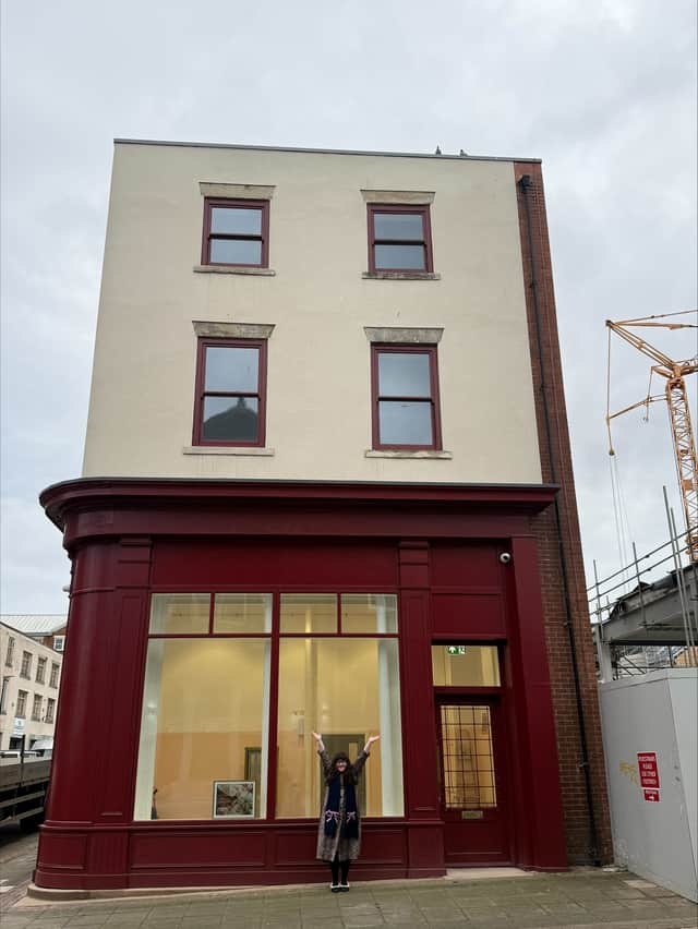 Rebecca has taken on the lease for the ground floor corner unit