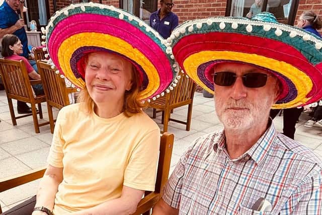 Enjoying the event
