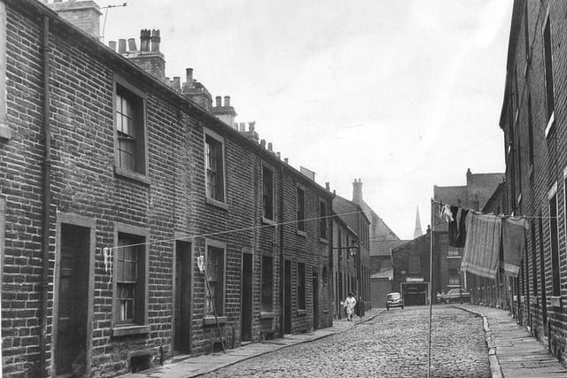 Lancestan street, Halifax in 1963.