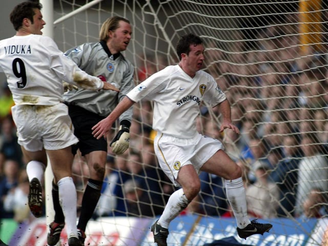 Share your memories of Leeds United's 2-0 win at Filbert Street in March 2002 with Andrew Hutchinson via email at: andrew.hutchinson@jpress.co.uk or tweet him - @AndyHutchYPN