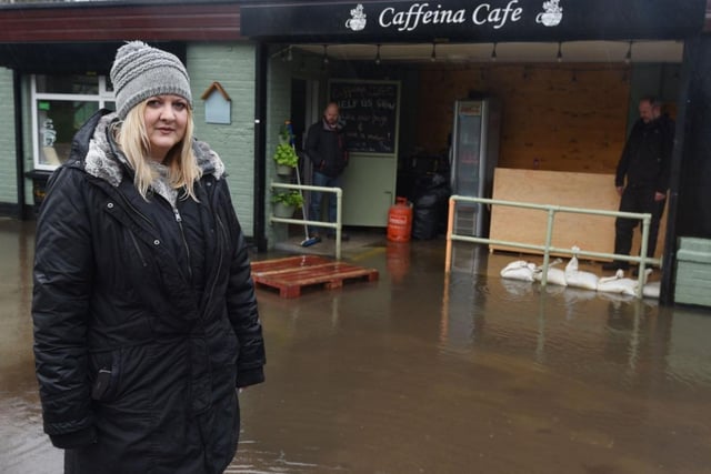 Shelley Guest, owner of Caffeina Cafe at Pennington Hall Park