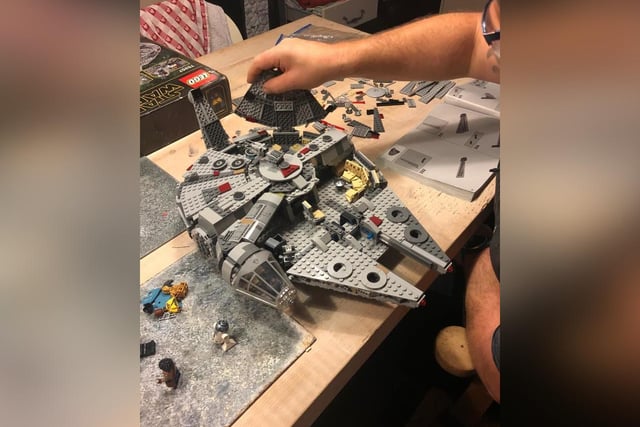 Michelle Sunley sent in this very impressive Star Wars creation.