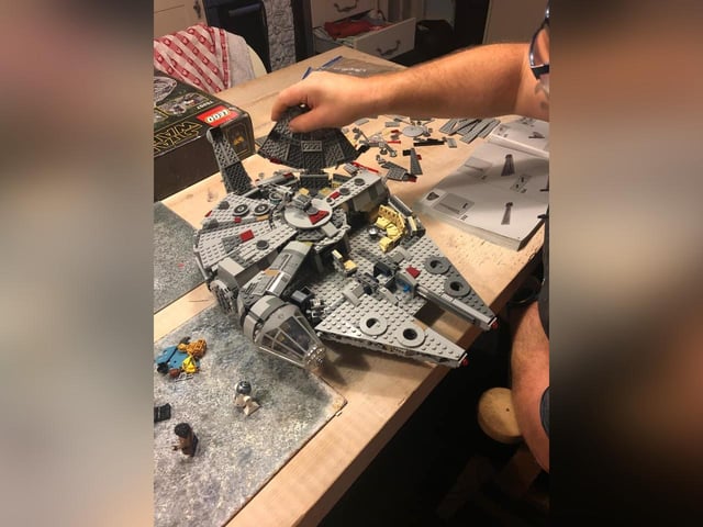 Michelle Sunley sent in this very impressive Star Wars creation.