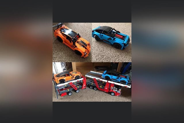 Judith Doveton sent in this picture of Lego cars.