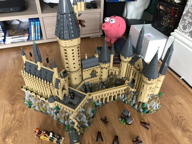 Leanne Miller's castle creation.