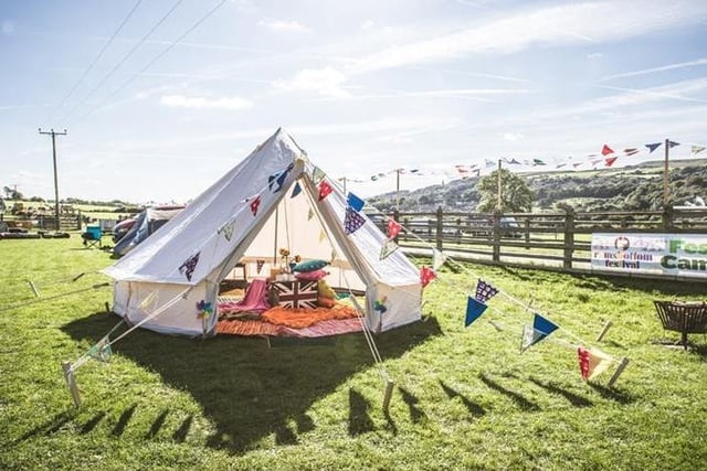 The Paddock offers a fantastic glamping experience, offering Yurts, Landpods and Safari Tent accommodation at this working farm, in Ramsbottom, Lancashire.