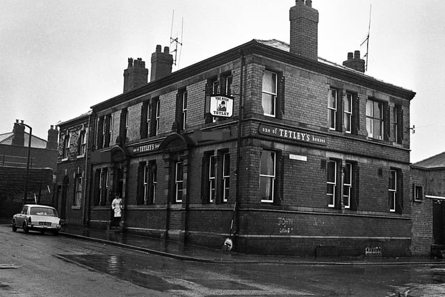 Photographed in 1970's this pub in Higher Ince is now an Indian restaurant.