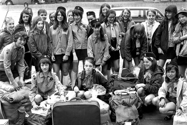 RETRO 1971 - Wigan Girl Guides set off for a trip to the Lakes in the summer of 1971.