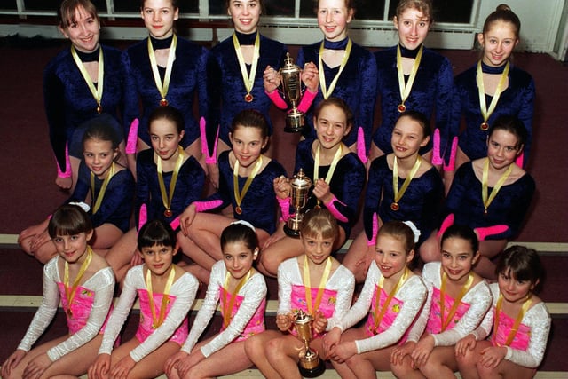 Three teams from the Otley Rhythmic Gymnastics Club won gold medals in the Rhythmic Gymnastics British Group Championships held at Hinckley in Leicestershire.