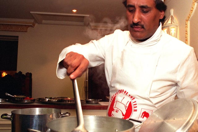 Mohammed Aslam, owner of the Aagrah chain of restaurants, has won the International Indian Chef of the Year contest. He is pictured in his Pudsey restaurant.