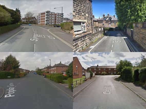 These are the ten streets where the most antisocial behaviour crimes were reported in Harrogate in December.