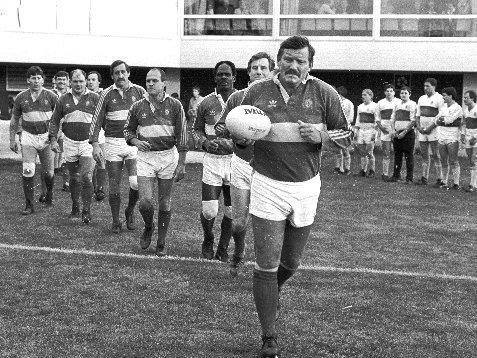 Wakefield Trinity pictured in 1985