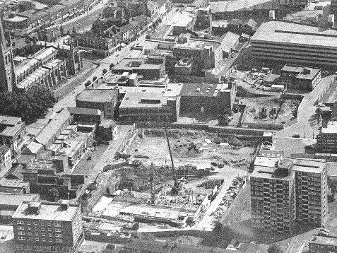 The Ridings was under construction in 1981 as the shape of the city changed.