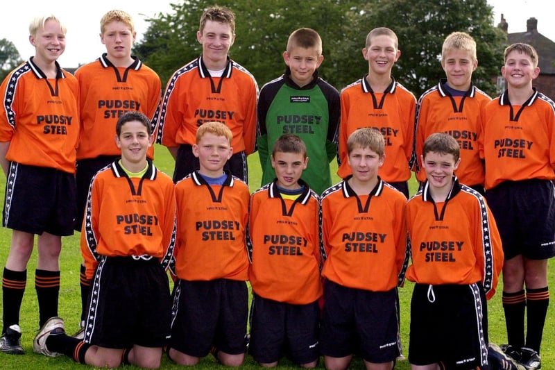 Pudsey Junior U-14s football team entered the European Junior Coca Cola Cup competition.