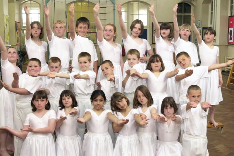 May 2000 and these pupils from Primrose Hill School were set to to dance at the Royal Albert Hall in London.