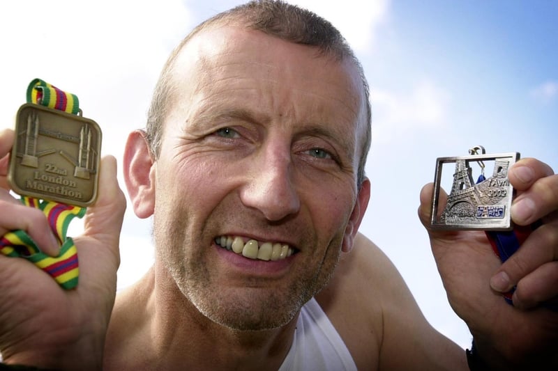 April 2002 and Rothwell runner Jim O'Neill was enjoying a well earned rest after completing both Paris and London Marathons back-to-back.