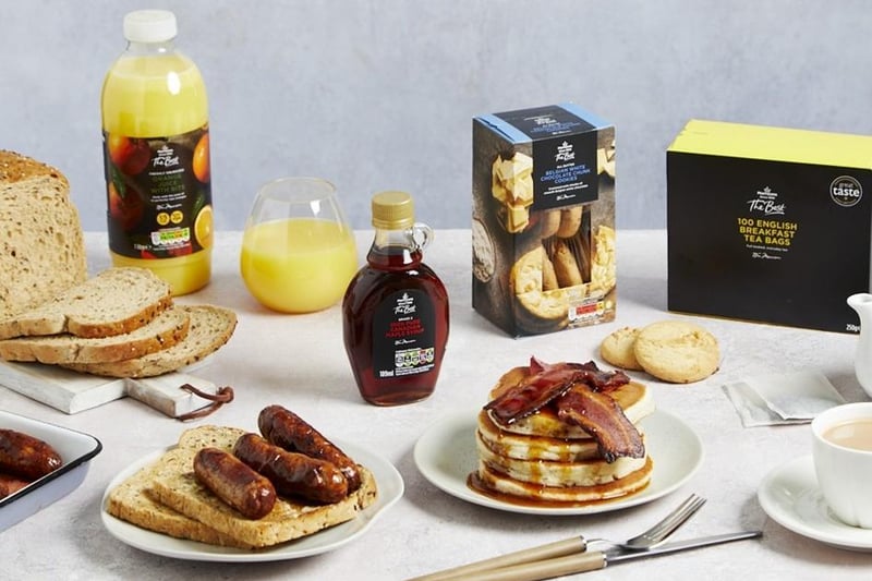 Morrisons' Mother's Day Breakfast in Bed delivery features all you need to cook up a delicious breakfast. You’ll find light and fluffy pancakes, delicious bacon to pair with maple syrup, English Breakfast tea bags and more. Order online.