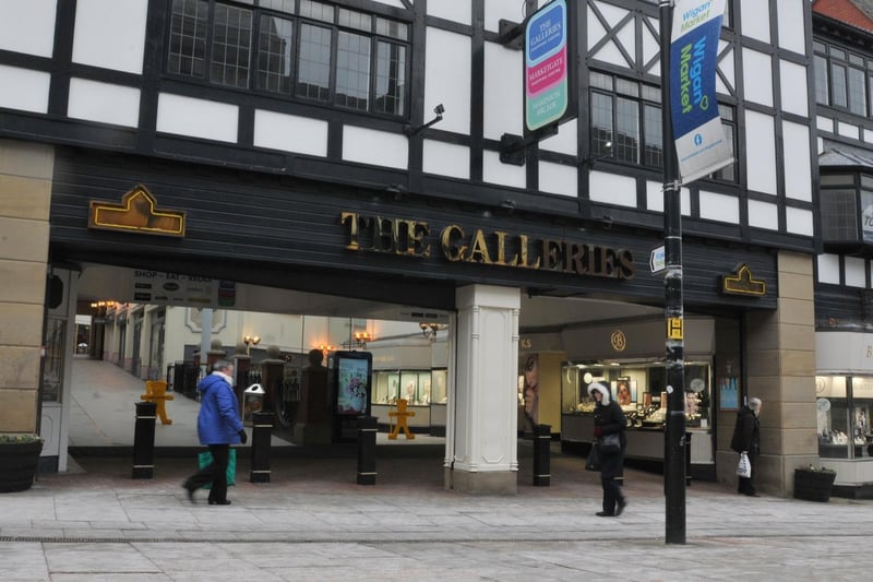 The Galleries Shopping Centre, Wigan town centre - Wigan Council released their strategy to redevelop the area last year. The £130m plans will see the retail hub completely altered, with leisure and entertainment facilities, a hotel, hundreds of new homes, a new market hall and a large public square for outdoor events all in the proposed scheme