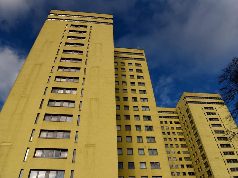 Sandown Court, Avenham Lane. Despite a recent facelift, readers thought the Preston skyline could do without it
