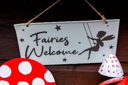 All fairies are welcome at Fairy Lane - there are even male fairies too.