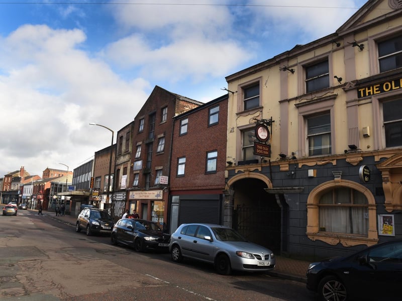 Church Street. One reader said "Keep the bluebell etc but demolish the rest"