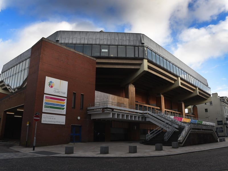 Preston Guild Hall. The Guild Hall was commissioned to replace the town's Public Hall. The new building, which was designed by Robert Matthew, Johnson Marshall, was due to be ready for the Preston Guild of 1972, but after construction was delayed, it only officially opened in 1973