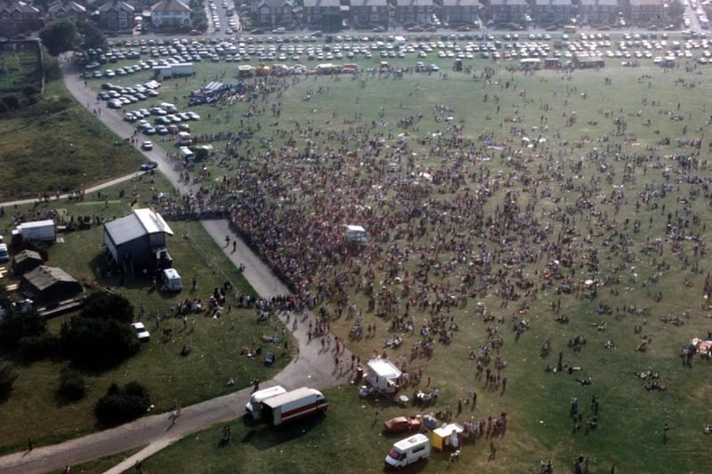 Party in the Park on Lawson's Field, Blackpool in 1997