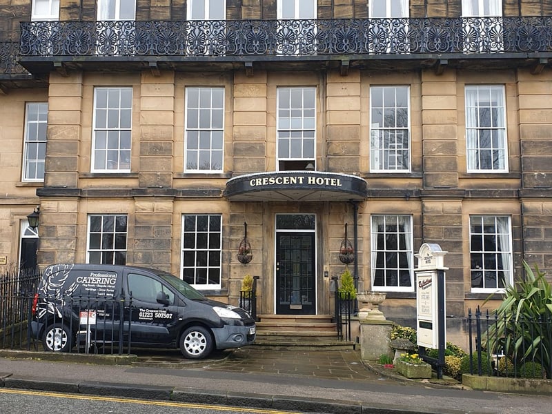 The Crescent Hotel's public bar on The Crescent.