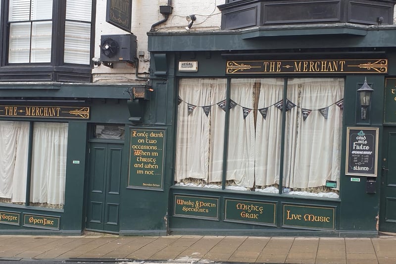 Scarborough's Irish bar, The Merchant, on Eastborough.