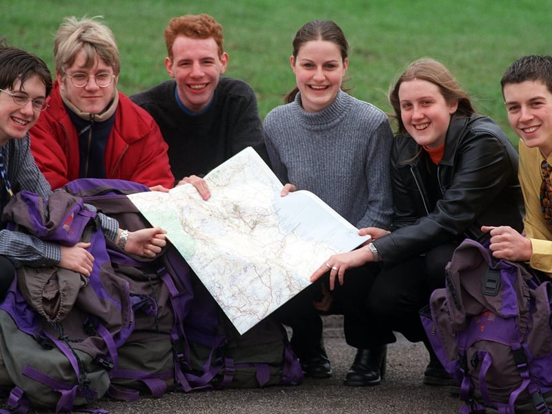 These Garforth Community College students were preparing to undertake charity work in Kenya. Pictured, from left, are Tom Woolford, James Wood, Nik Fowler, Sally Hartburn, Liz Hardy and Ben Smith.
