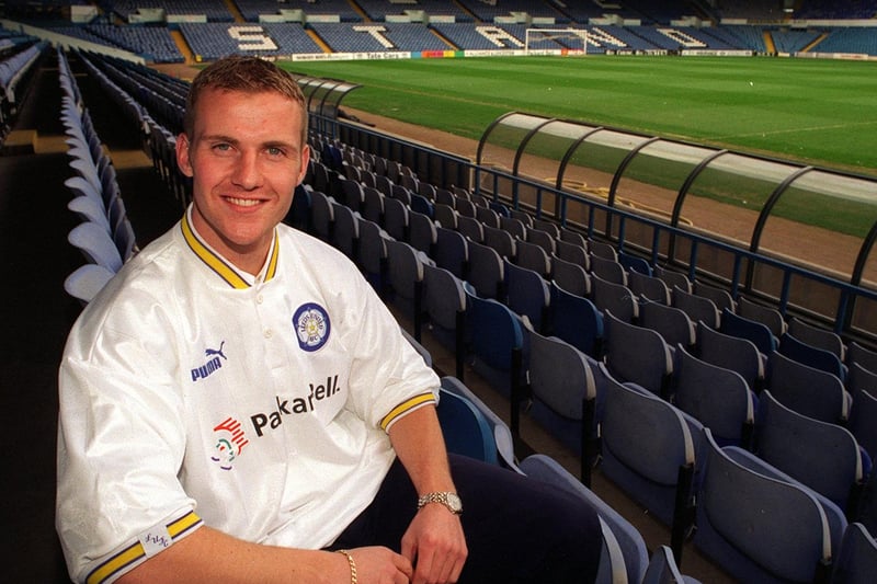 Remember striker Derek Lilley? He joined the Whites from Greenock Morton. Only made four starts from 21 appearances and scored one goal - the winner in a 3–2 away victory at Barnsley.