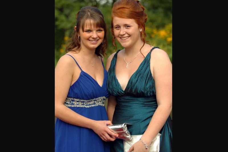 Becca Bradley and Becca Wallace in 2009