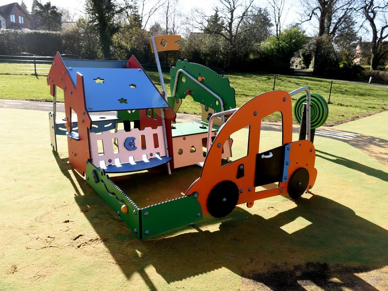 Hurst Grange Park itself remained open during the refurbishment