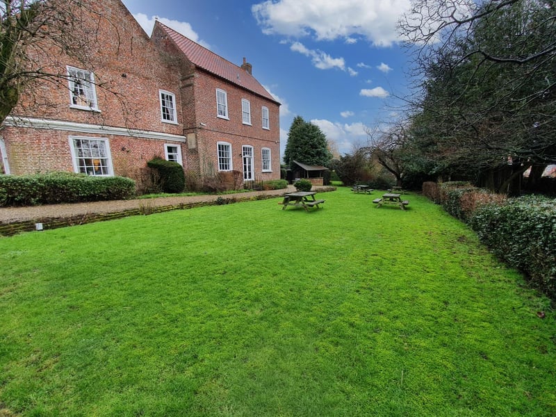 Some of the outdoor space available with the property - of which there is plenty. The hotel stands on a 1.26 acre plot.