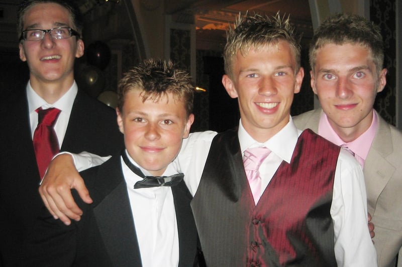 Bispham High, 2009. Do you know who these guys are?