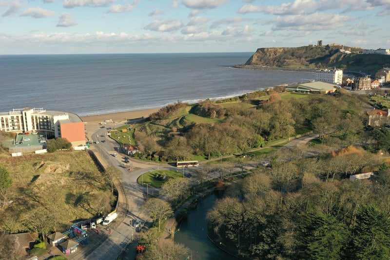 The view across Scarborough's North Bay