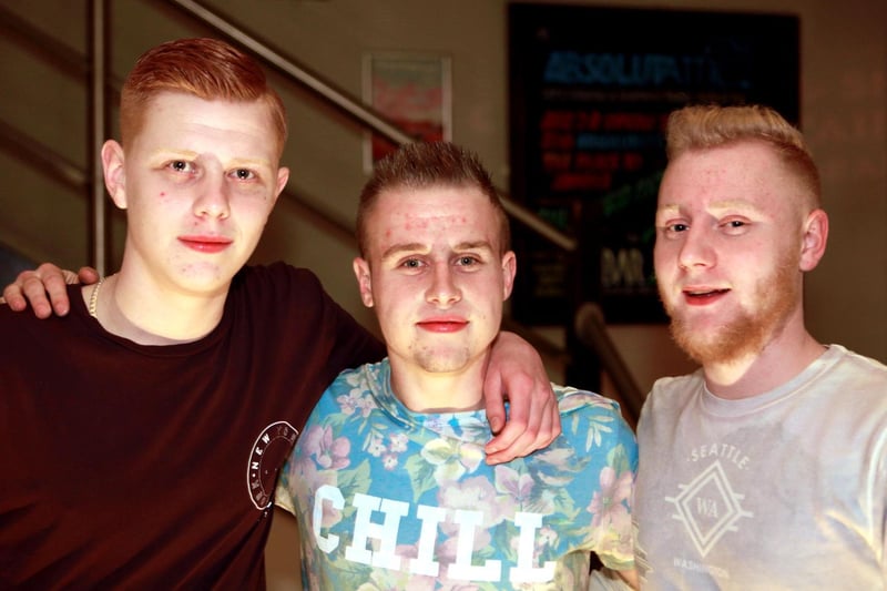Gingi, Rowett and Sam having a cheeky beer in Bar2B in 2014.