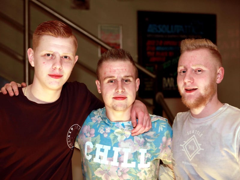 Gingi, Rowett and Sam having a cheeky beer in Bar2B in 2014.