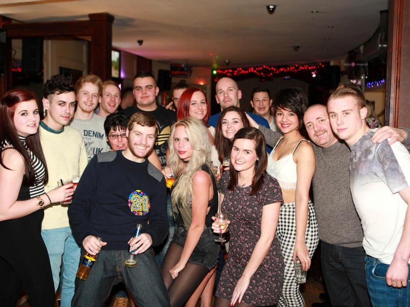 Sean celebrating his 21st birthday amongst friends and family in Bar2B in 2015.