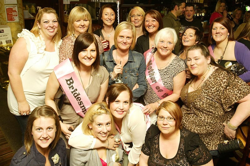 Vicky's hen party at Salvation