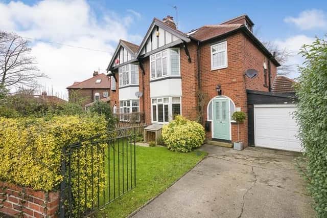 This lovely family home in Alwoodley is on the market.