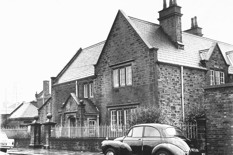 The police HQ at Sowerby Bridge, in 1964.
