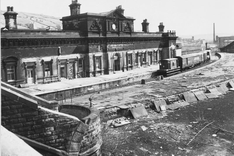 Halifax railway station in 1979.