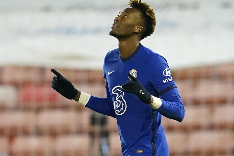 A host of top clubs across Europe are on alert with Tammy Abraham's future at Chelsea seemingly uncertain. (Mail on Sunday). Photo by DAVE THOMPSON/POOL/AFP via Getty Images.