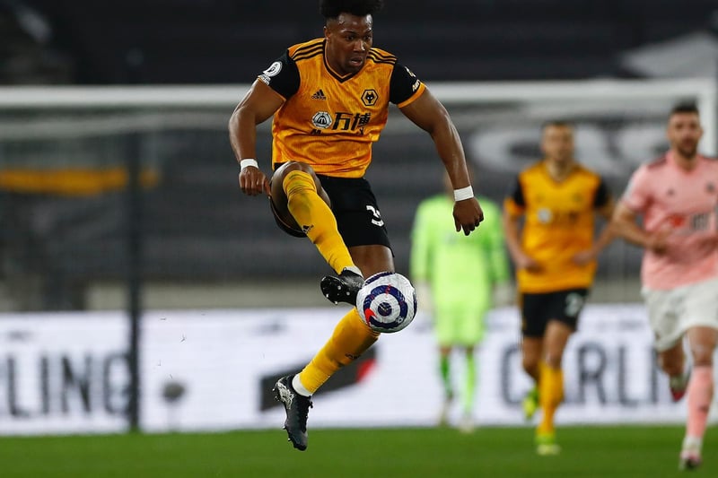 Wolves reportedly want to sell Spain winger Adama Traore to fund new signings in the summer and the rapid Traore could be snapped up for £30m (Football Insider). Photo by Jason Cairnduff - Pool/Getty Images.