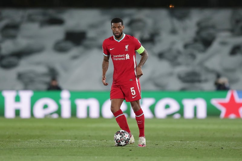 Liverpool's Georginio Wijnaldum is hoping to sign for Barcelona in the summer as he wants to play alongside Lionel Messi. (Sunday Mirror). Photo by Gonzalo Arroyo Moreno/Getty Images.