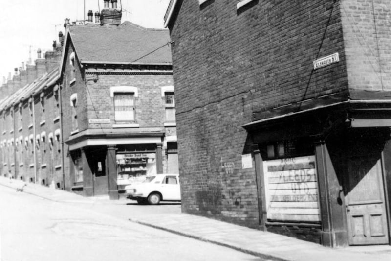 Who remembers a sweet shop on the corner of Winchester Street? Pictured in June 1973.
