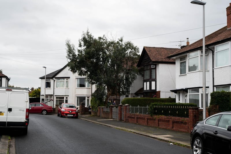 The median house prices in Warbreck and Bispham Road from September 2020 is £119,500